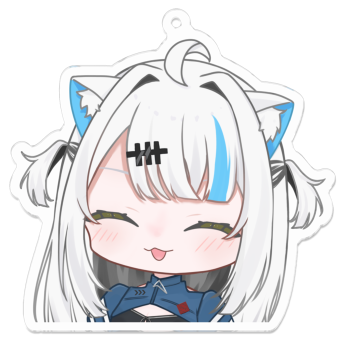 アクリルキーホルダー - 70 x 70 (mm)ver1