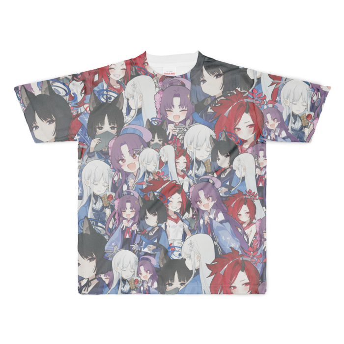 フルグラフィックTシャツ - XL - 両面印刷