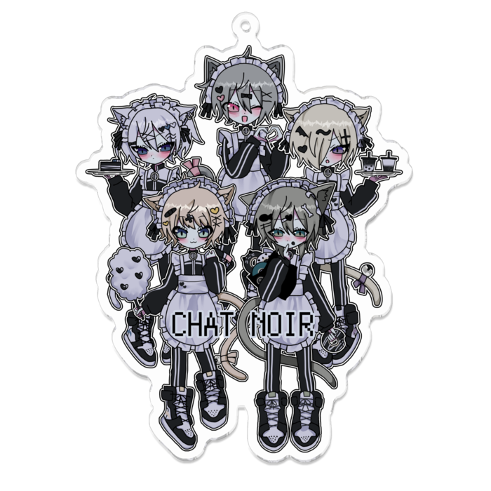 アクリルキーホルダー - 100 x 100 (mm)