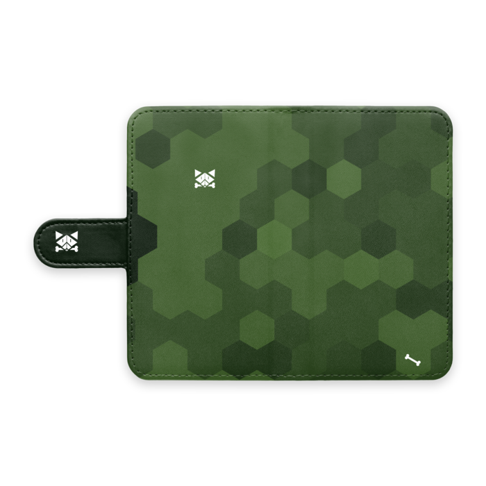手帳型Androidケース - S - camouflage