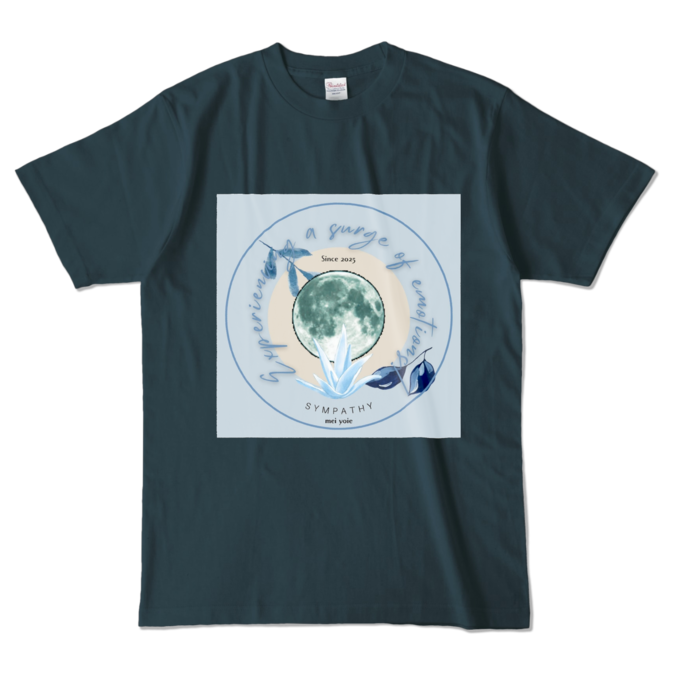 カラーTシャツ - L - デニム (濃色)