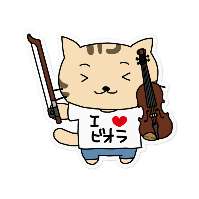 ステッカー - 100 x 100 (mm)