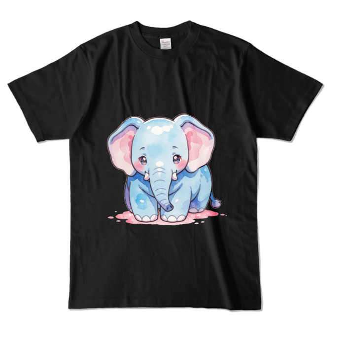 カラーTシャツ - L - ブラック (濃色)