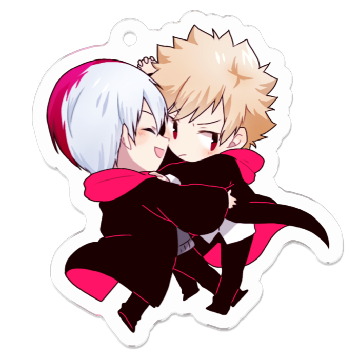 アクリルキーホルダー（コーティング） - 50 x 50 (mm)