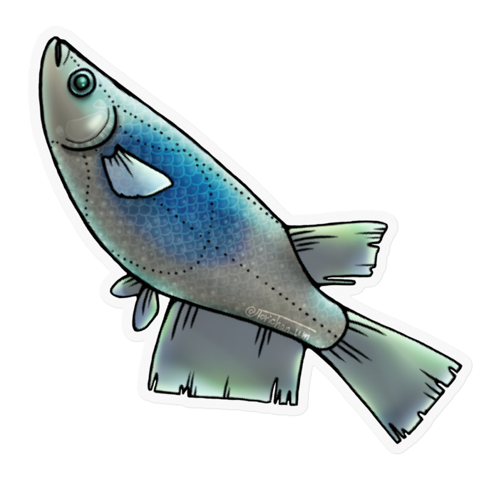 深海　ー　クリア／100 x 100㍉