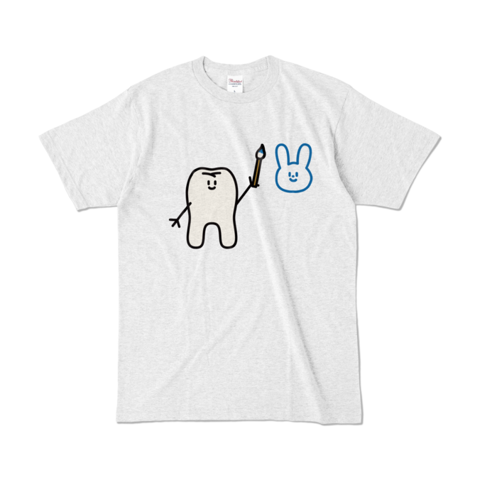 カラーTシャツ - L - アッシュ (淡色)