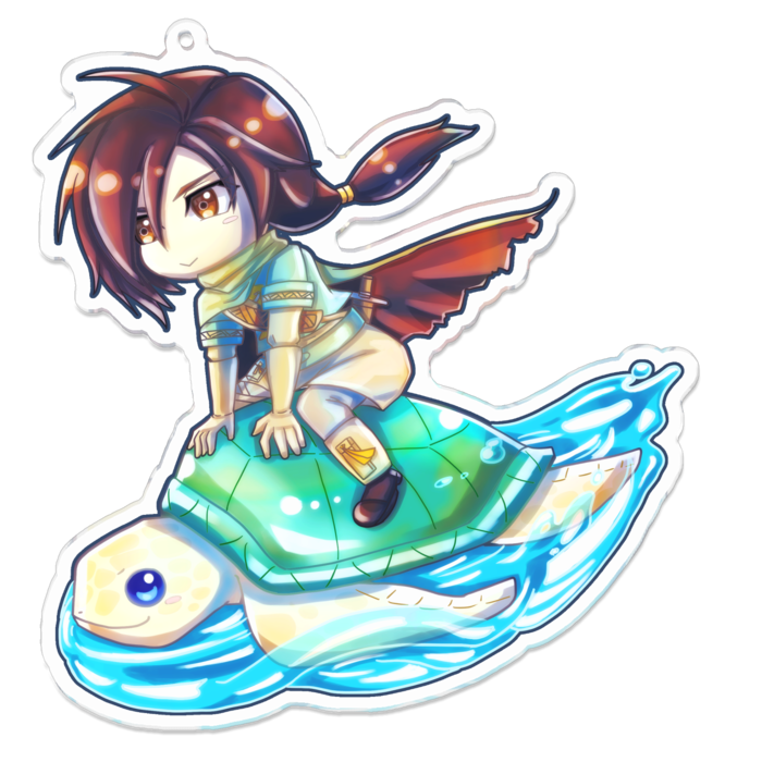 アクリルキーホルダー - 100 x 100 (mm)