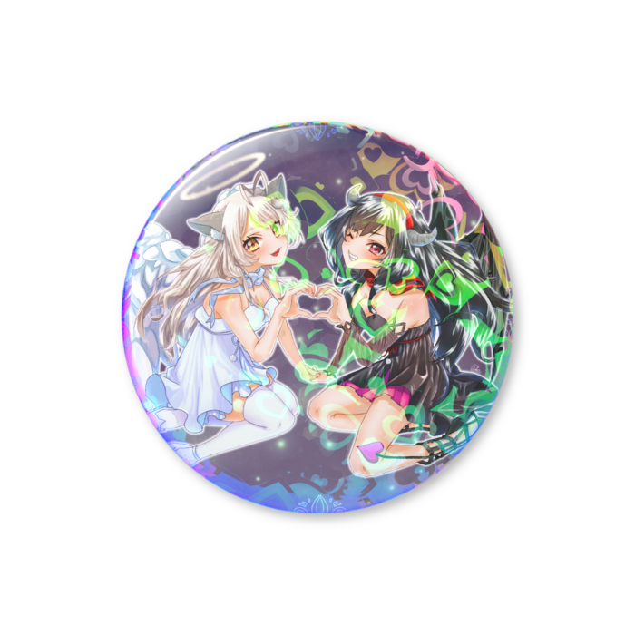 ホログラム缶バッジ - 44mm