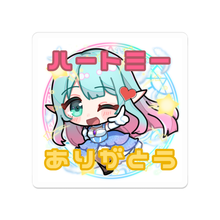 アクリルバッジ - 50 x 50 (mm)