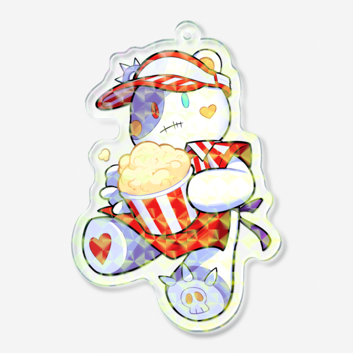 ホログラムアクリルキーホルダー - 70 × 70mm