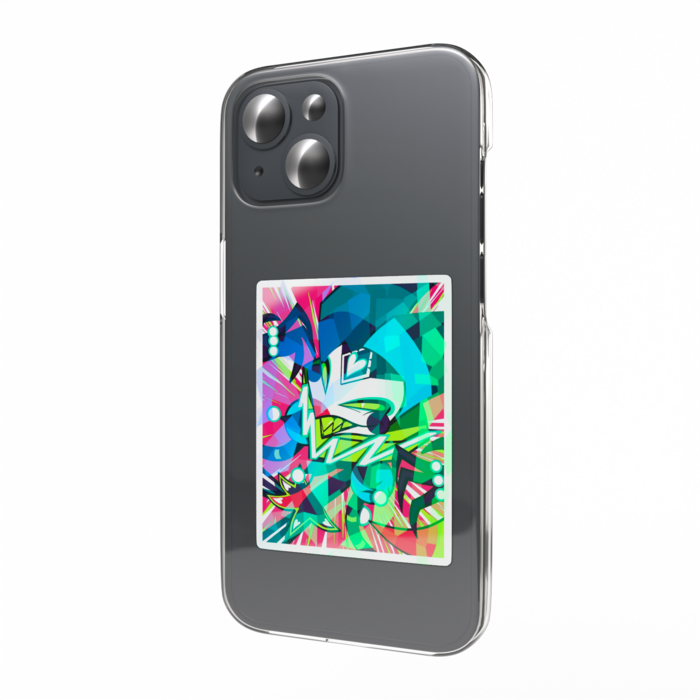 ホログラムスマホステッカー - 縦