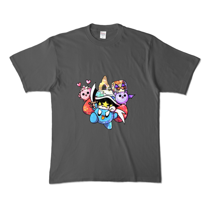 カラーTシャツ - XL - チャコール (濃色)