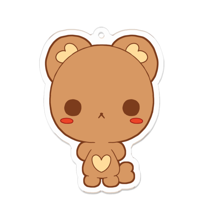 アクリルキーホルダー - 70 x 70 (mm)