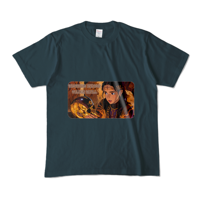 カラーTシャツ - M - デニム (濃色)
