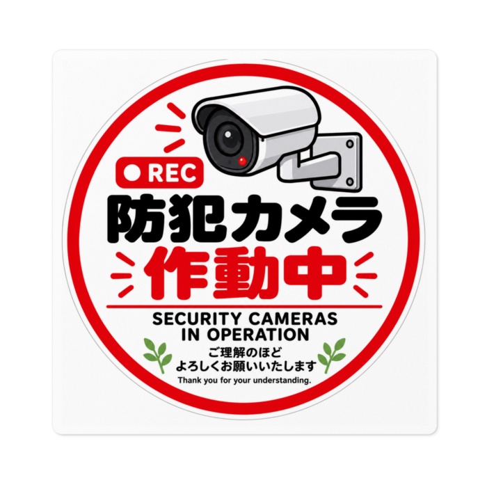 ステッカー - W100 × H100mm 以内