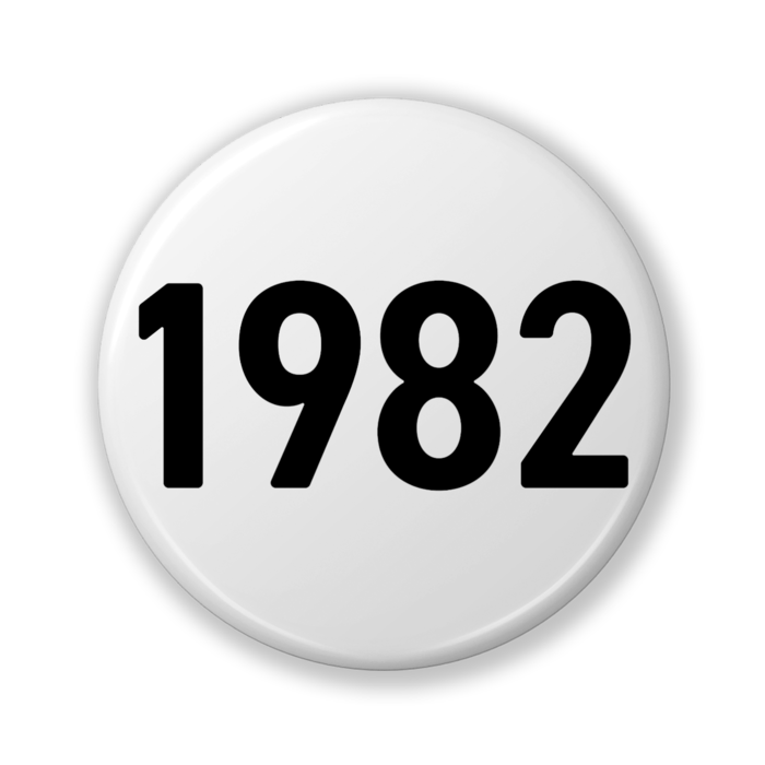 【1982】缶バッジ- 32mm