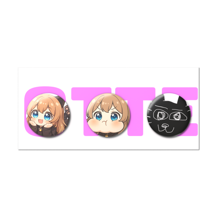 缶バッジセット - 3個セット