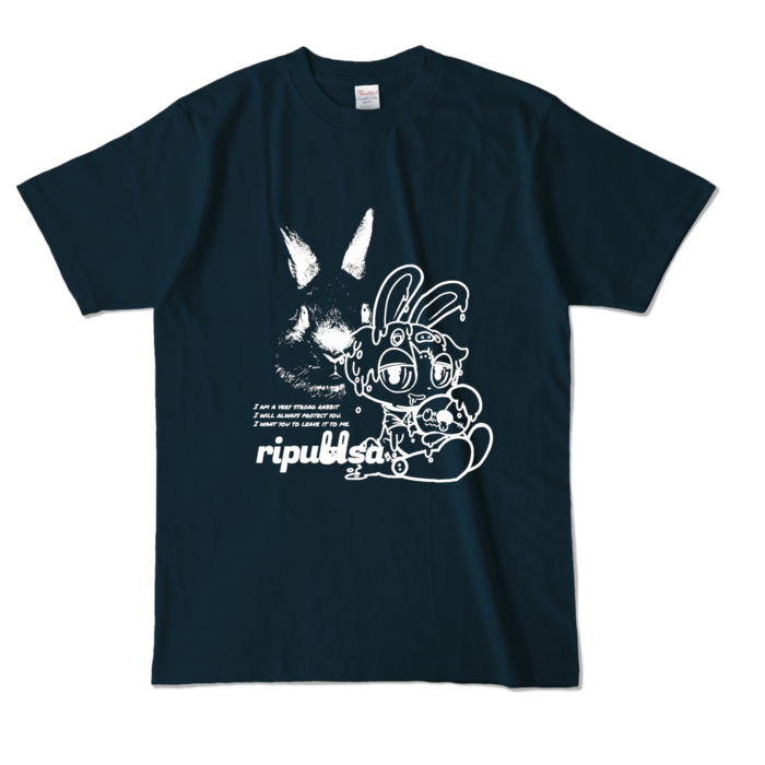 カラーTシャツ - L - ネイビー (濃色)