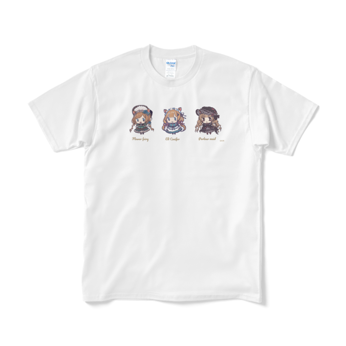 ミニコニTrio T-shirt（ホワイト）-M