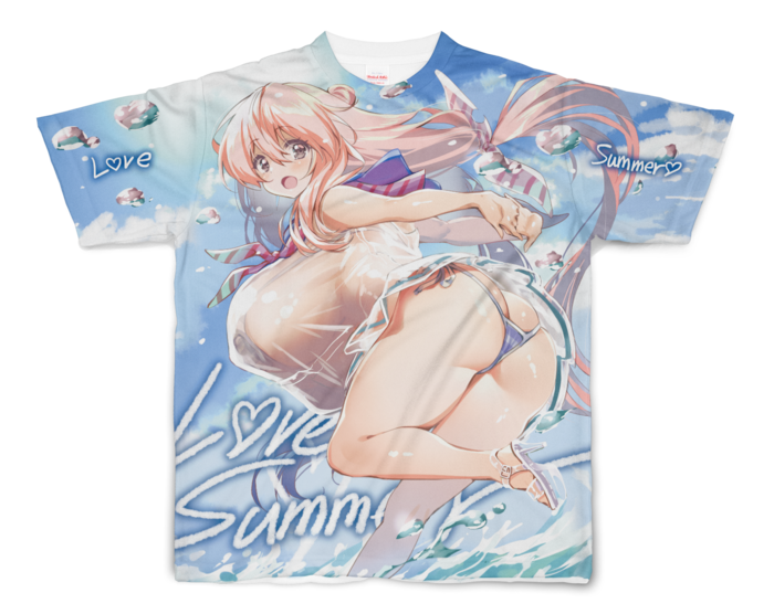 フルグラフィックTシャツ - S - 両面印刷