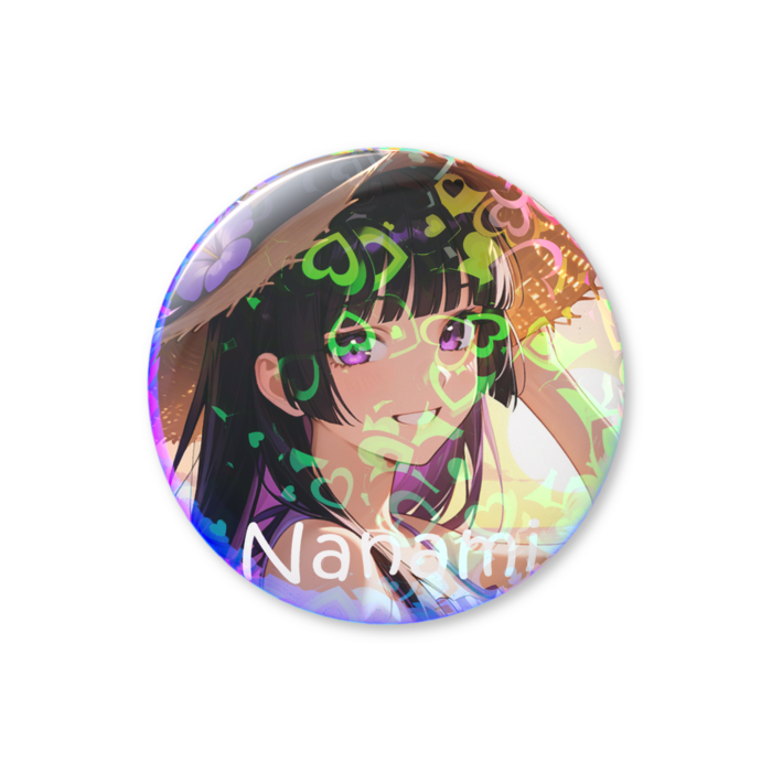 ホログラム缶バッジ - 32mm