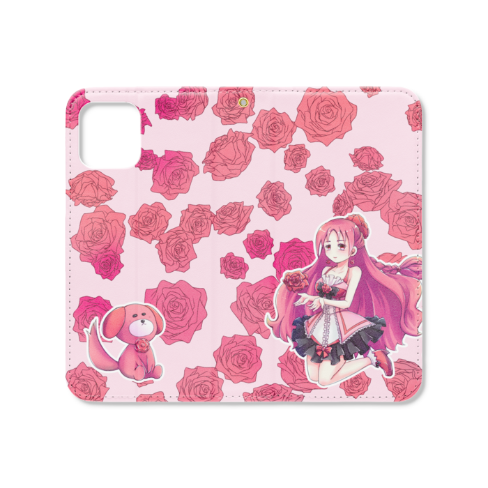 手帳型iPhoneケース（ベルトなし） - iPhone 11 Pro - ストラップ穴 あり