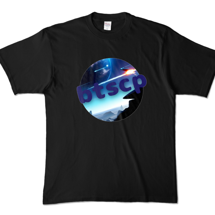カラーTシャツ - XL - ブラック (濃色)｜Colored T-Shirt - XL - Black (Dark)