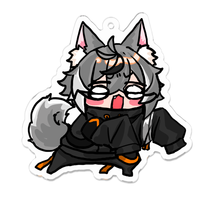 アクリルキーホルダー - 70 x 70 (mm)