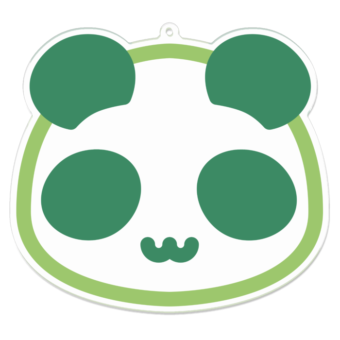 アクリルキーホルダー - 100 x 100 (mm)