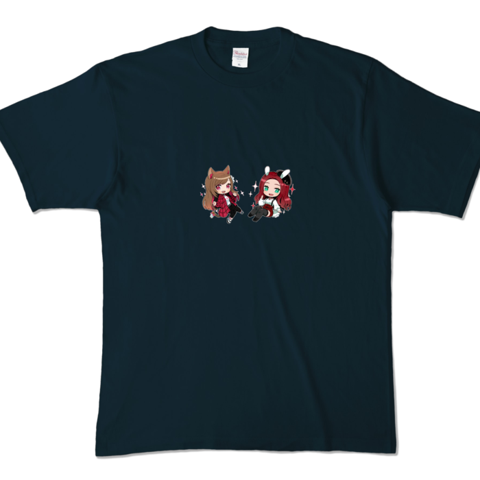 カラーTシャツ - XL - ネイビー (濃色)