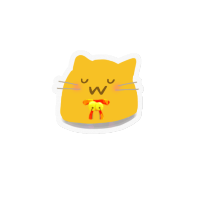 ステッカー - 100 x 100 (mm)