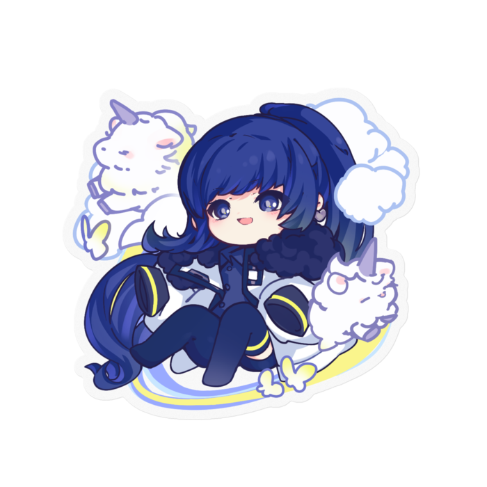 ステッカー - 100 x 100 (mm)