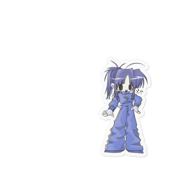 ステッカー - 100 x 100 (mm)