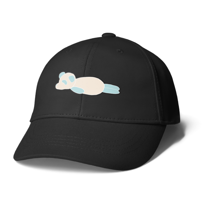 キャップ - ブラック