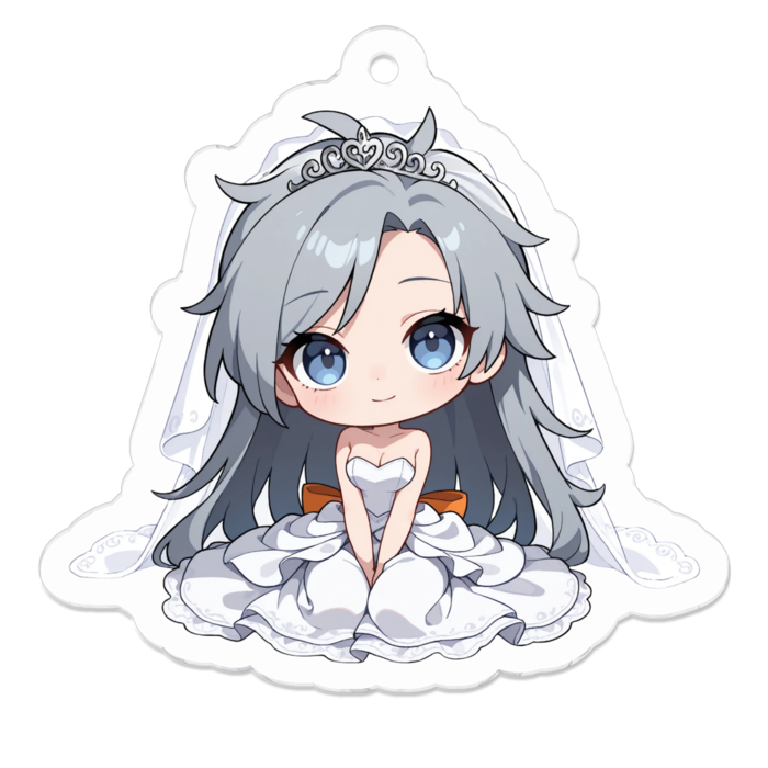 アクリルキーホルダー - 50 x 50 (mm)(キャラのみ)