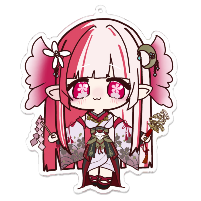 アクリルキーホルダー - 100 x 100 (mm)