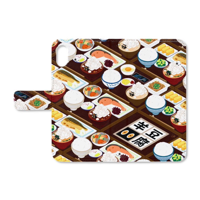 手帳型iPhoneケース - iPhone XSMax - ストラップ穴 あり