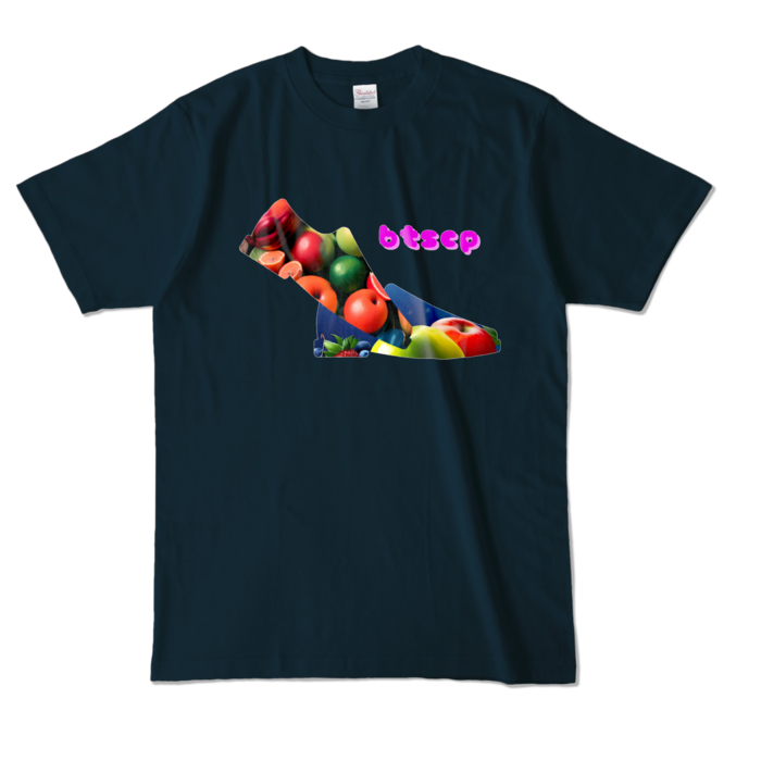 カラーTシャツ - L - ネイビー (濃色)