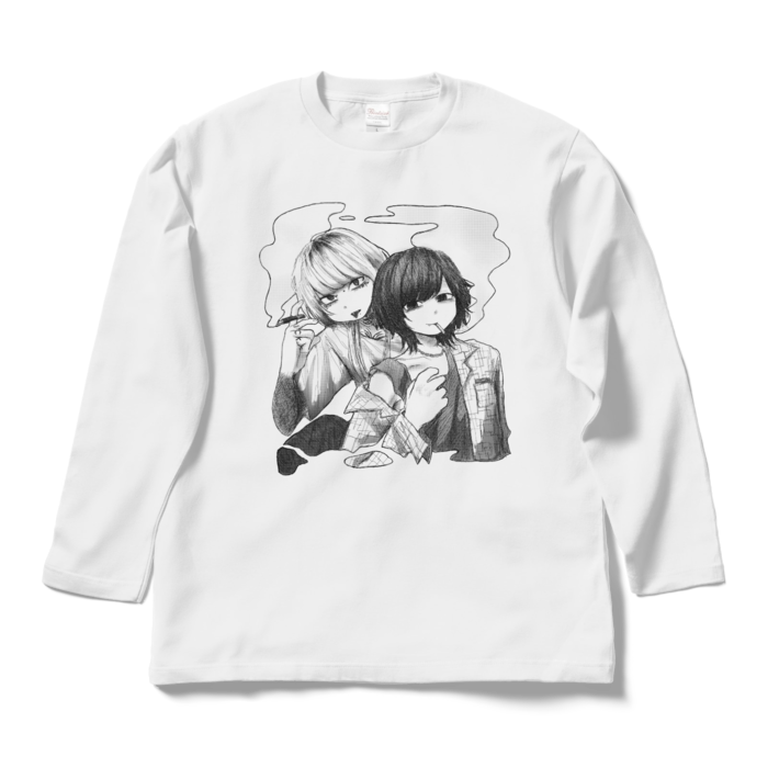 ロングスリーブTシャツ - L - ホワイト