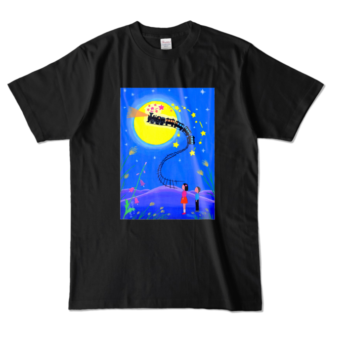 カラーTシャツ - L - ブラック (濃色)