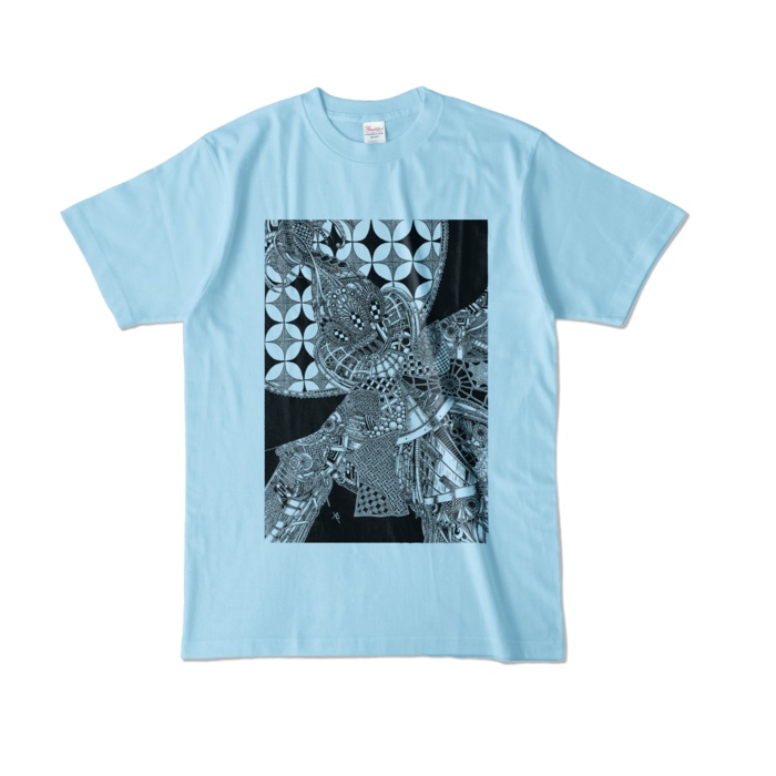 カラーTシャツ - L - ライトブルー (淡色)