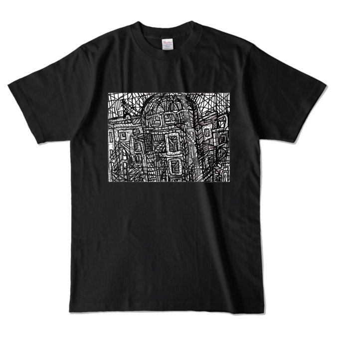 カラーTシャツ - L - ブラック （濃色）