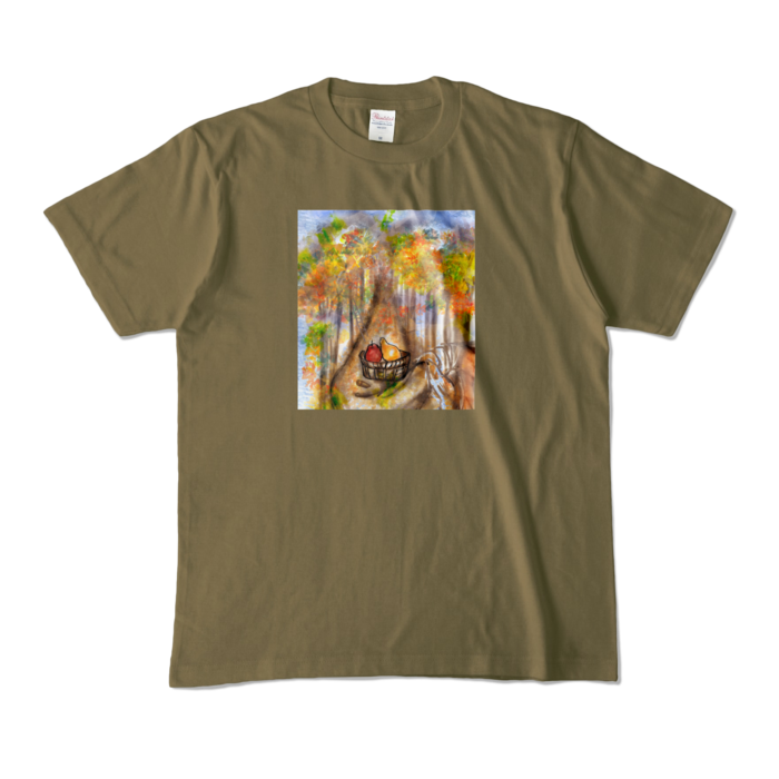 カラーTシャツ - M - オリーブ (濃色)