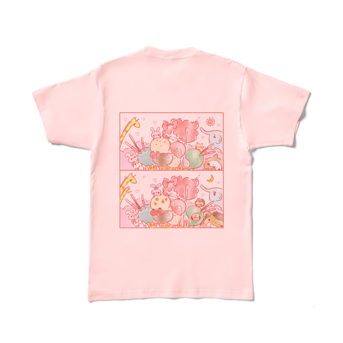 カラーTシャツ - L - ライトピンク (淡色)