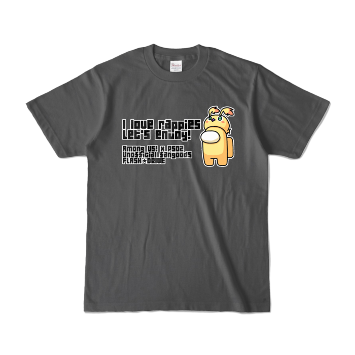 カラーTシャツ - S - チャコール (濃色)