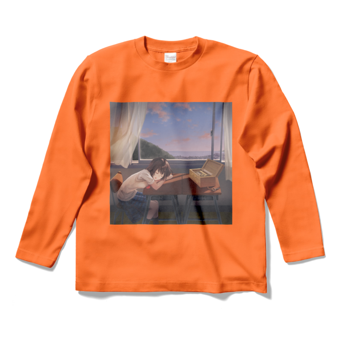 ロングスリーブTシャツ - S - オレンジ