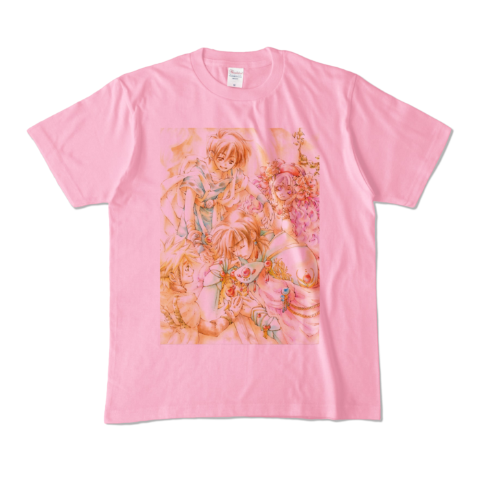 カラーTシャツ - M - ピーチ (淡色)