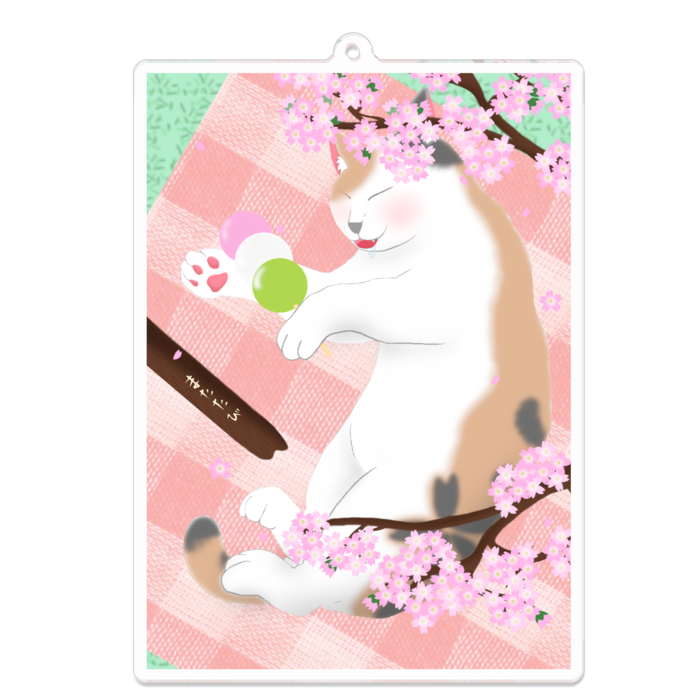 アクリルキーホルダー - 約100mm