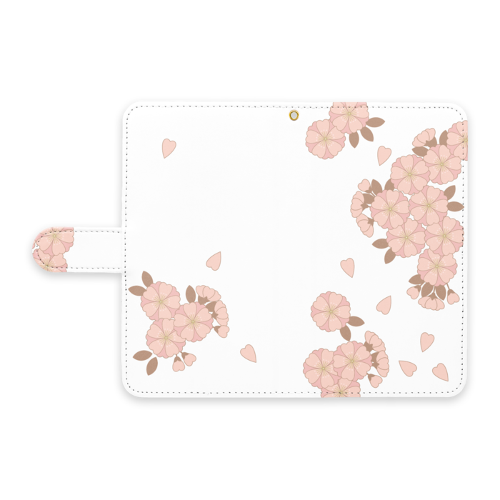 手帳型Androidケース - L - ストラップ穴 あり