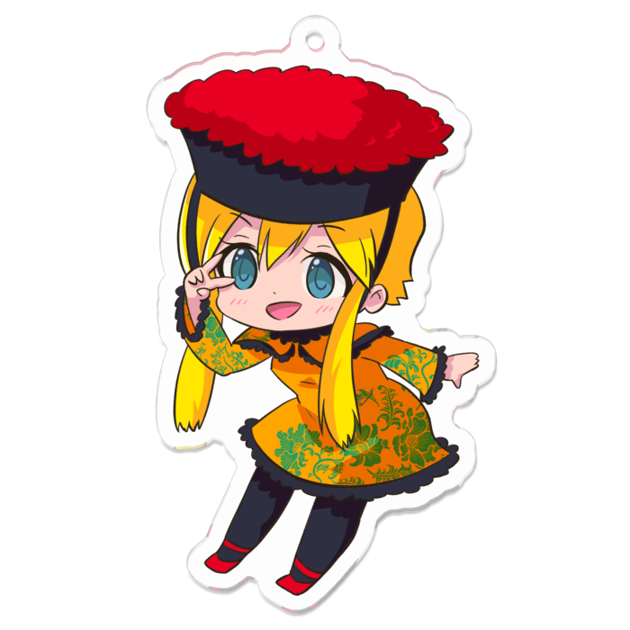 アクリルキーホルダー - 70 x 70 (mm)